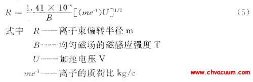 離子偏轉(zhuǎn)半徑計算公式