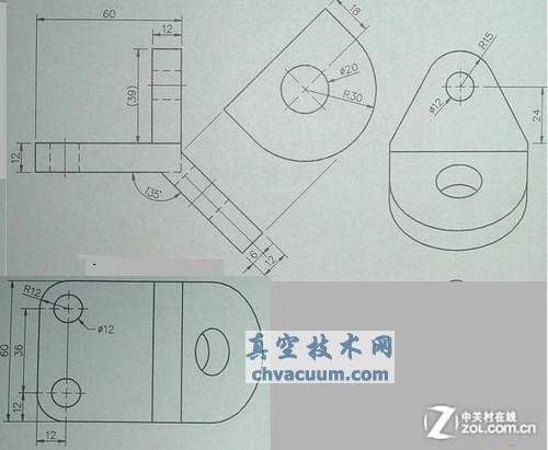 根據(jù)二維CAD圖進行三維建模的方法